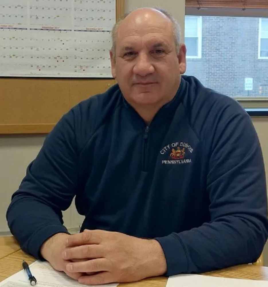 former DuBois City Manager John F. Herm Suplizio